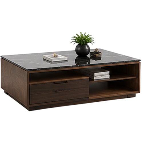Wooden coffee table