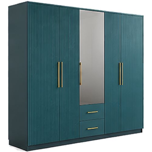 Modular wardrobe with mirror